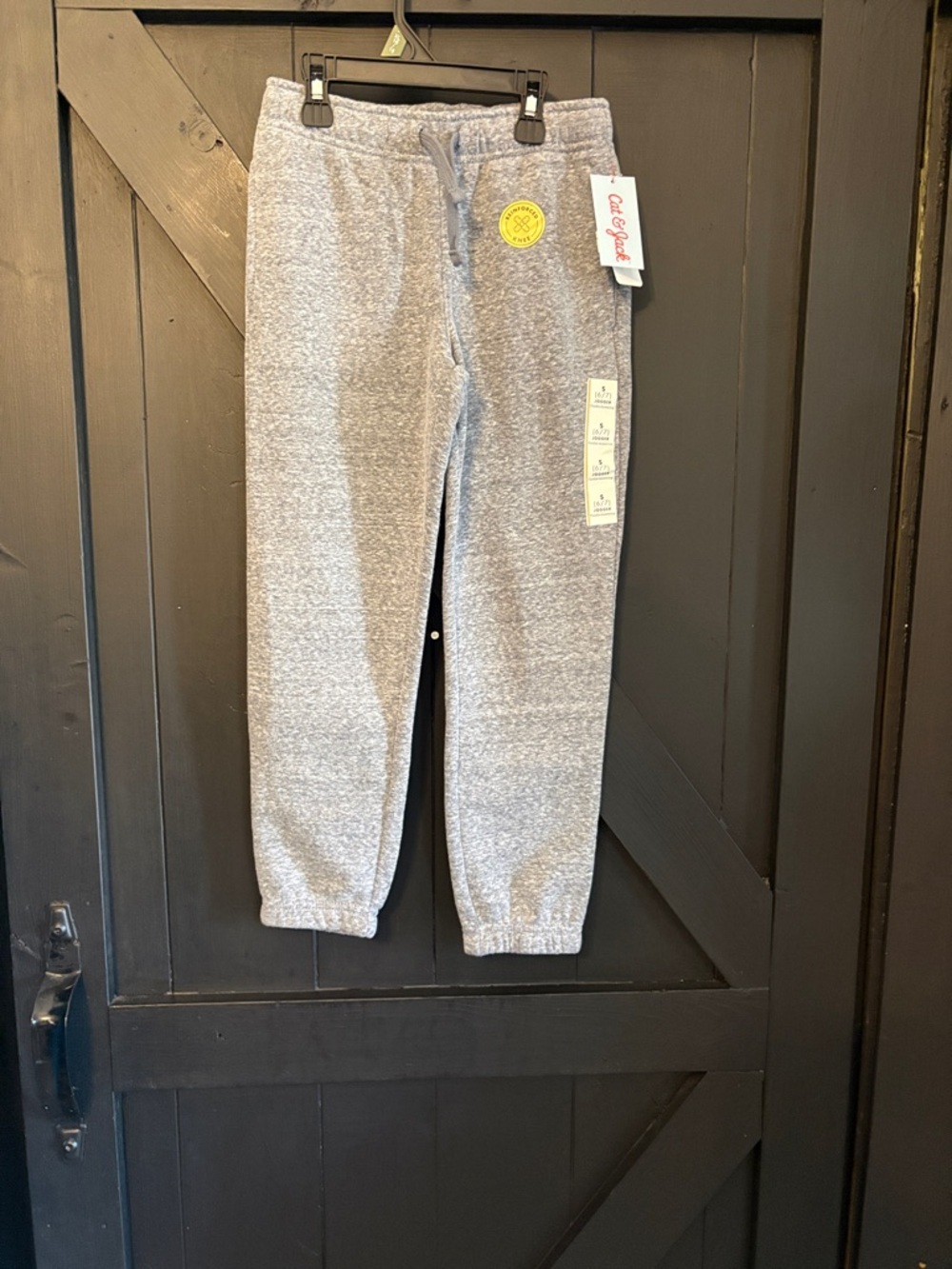 Cat & Jack Heather Gray Kids Jogger Sweatpants